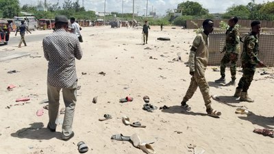 Somali'nin başkentinde intihar saldırısı