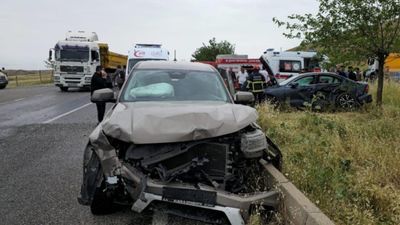 Diyarbakır'da kaza: 1 ölü 3 yaralı