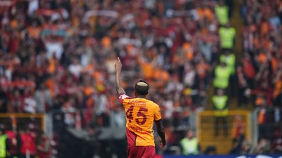 Galatasaray'da gol anonsu Osimhen'in kızından