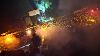 Yurtta Galatasaraylıların şampiyonluk coşkusu