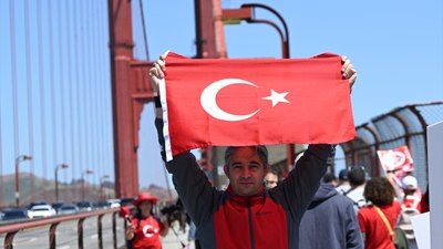 ABD'de Gençlik ve Spor Bayramı yürüyüşü