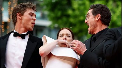 Emma Stone'un arı korkusu