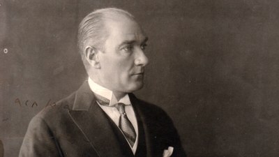 Atatürk'ün en bilindik fotoğraflarının çekildiği anların videosu ortaya çıktı