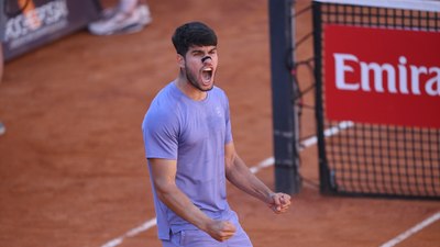 Roma Açık'ta şampiyon Carlos Alcaraz oldu
