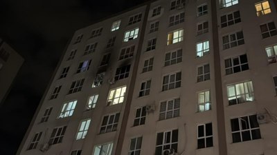 İstanbul Esenyurt'ta yangın sırasında panik yapan kadın 8. kattan atladı