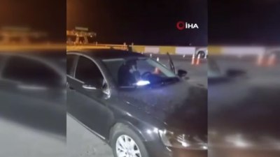 Aydın'da usulsüz çakar kullanan sürücü jandarmaya yakalandı