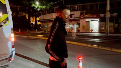 Bursa'da alkollü sürücü trafik polisinden kaçmaya çalıştı