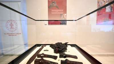Zeugma Antik Kenti'nde çıkarılan 33 eser, sanatseverlerle buluştu