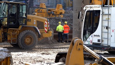 Euro Bölgesi'ndeki ülkelerin inşaat üretimleri