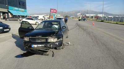 Malatya'da kazaya karışan sürücü kaçtı