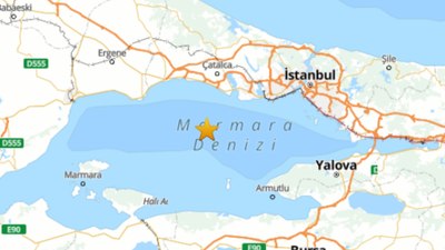 SON DAKİKA! İstanbul'da 4 büyüklüğünde deprem