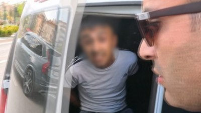 Aksaray'da alkollü sürücü gazeteciye tehdit yağdırdı