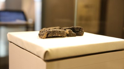 Eskişehir'de bulunan 5 bin yıllık ekmek tanıtıldı