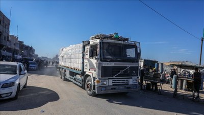 Gazze’ye 100 yardım tırı girdi