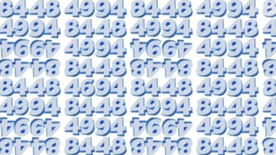 IQ Testi: Sayıların arasındaki “46”yı 9 saniyede bulan zeka küpü sayılıyor
