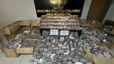 Bursa'da uyuşturucuya büyük darbe: 540 tutuklama