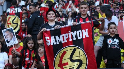 Eskişehirspor’un şampiyonluk coşkusu