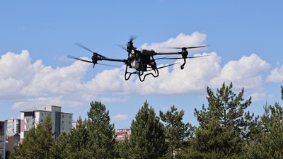 Sivas'ta ölümcül kene vaklarına dronlu önlem