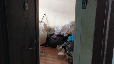 İstanbul’da çöp evi 4’üncü kez boşaltıldı