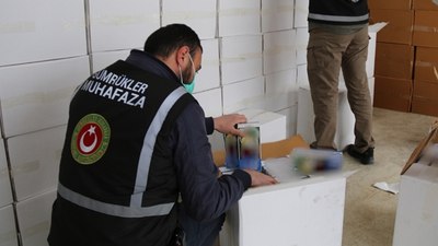 Iğdır'da Ticaret Bakanlığı ekipleri 691 kilogram uyuşturucu ele geçirdi