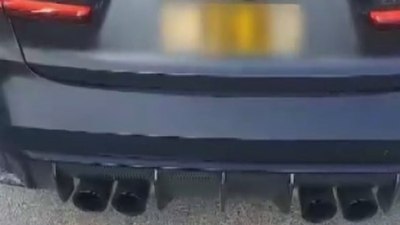 Gaziantep'te abart egzoz ve yetkisiz çakar kullanan 2 araca ceza