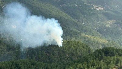 Antalya Kumluca'da orman yangını