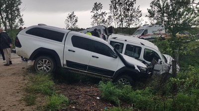 Karabük'te 4 araç birbirine girdi: 9 yaralı