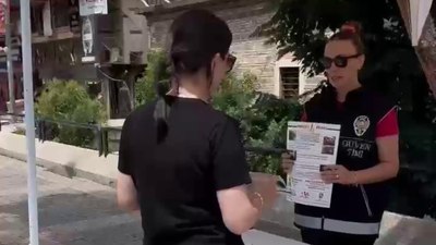 Bursa polisi vatandaşları dolandırıcılık olaylarına karşı bilgilendirdi