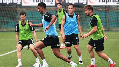 Beşiktaş'ta Bodrum FK maçının hazırlıkları sürdü