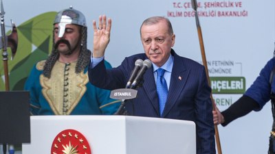 Cumhurbaşkanı Erdoğan: Muhalefetin en çok sevdiği yeşil, Benjamin Franklin yeşili