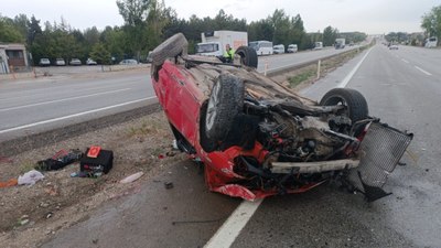 Ankara'da düğünde çıkan kavgayla gündeme gelen damat trafik kazasında yaralandı