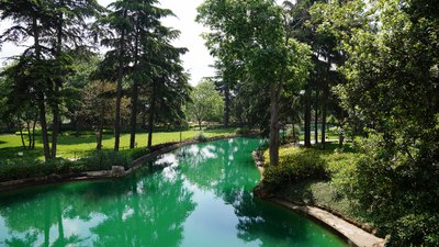Yıldız Sarayı'nın Hasbahçesi, ziyaretçilerini etkilemeye devam ediyor
