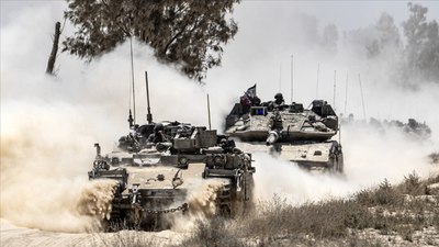 İsrail ordusundan Gazze'nin kuzeyindeki Filistinlilere batıya sürgün emri