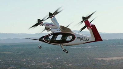 Toyota'nın uçan taksilere ilgisi sürüyor: 250 milyon dolar yatırım yaptı