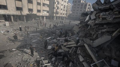 Gazze'deki Huzaa beldesi  "felaket bölgesi" ilan edildi