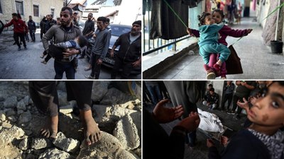 Gazze'de can kaybı 54 bin 381'e yükseldi
