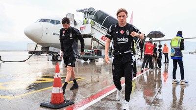 Beşiktaş kafilesi, Bodrum'a geldi