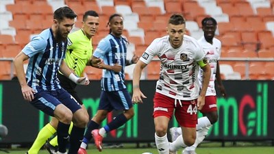 Adana Demirspor - Gaziantep FK maçında kazanan yok