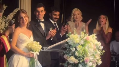 Sihirli Annem'in Çilek'i Zeynep Özkaya evlendi