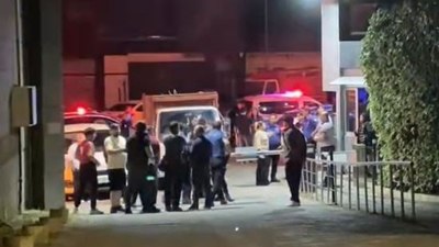İstanbul'da kaynanasını hastaneye götürmek için gelen damat siteye alınmayınca ortalık karıştı