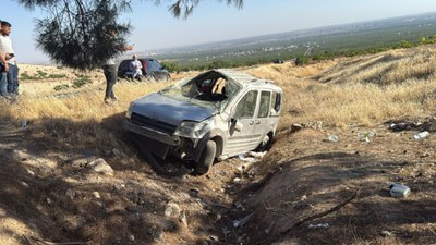 Şanlıurfa'da araç devrildi, Halfeti gezisi kabusa dönüştü: 6 yaralı