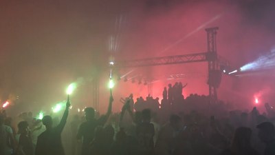Bursaspor'un 62. kuruluş yıl dönümü taraftarlarca kutlandı