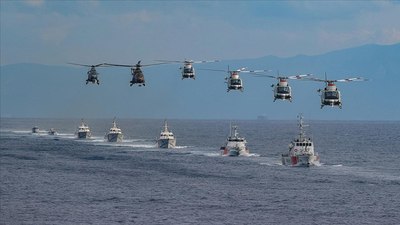 Ege'de çok uluslu tatbikat