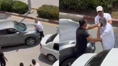 Araçla insanlara çarpıp kaçtılar