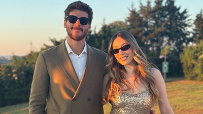 Yasmin Erbil sevgilisiyle düğünde