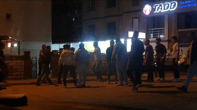 Karabük'te 'omuz atma' kavgasında ıstaka, tekme ve yumruklar havada uçuştu