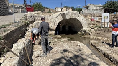 Adıyaman'da antik Roma çeşmesi restore ediliyor