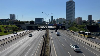 İstanbul'da bayram arifesi sabahı yollar sakin