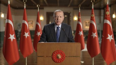 Cumhurbaşkanı Erdoğan'dan Kurban Bayramı mesajı
