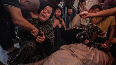 Gazze'de can kaybı 54 bin 677'ye yükseldi